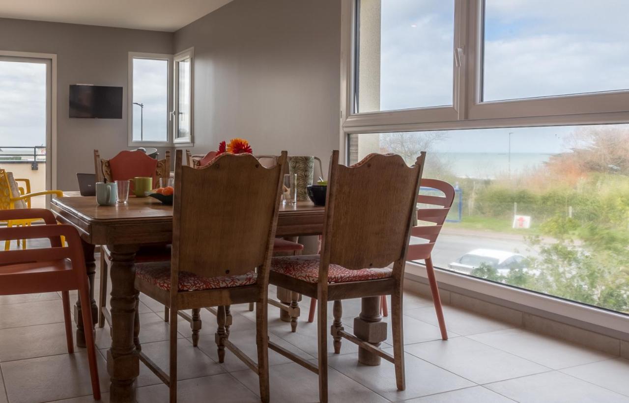 Tribord, Appt Avec Terrasse Et Vue Mer, Parking Saint-Côme-de-Fresné Εξωτερικό φωτογραφία